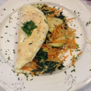 Omelete de claras fit tudo gostoso