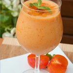 mousse de caqui simples tudo gostoso