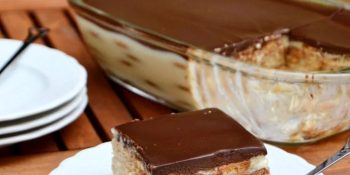 Pavê de coco com chocolate: famoso por ganhar os sogros