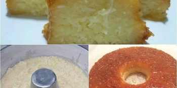 Receita magnífica! Um pudim de aipim que surpreende de tão bom