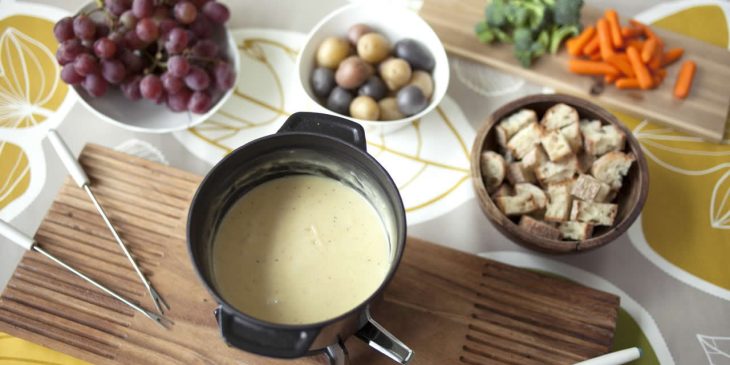 receitas fondue de queijo