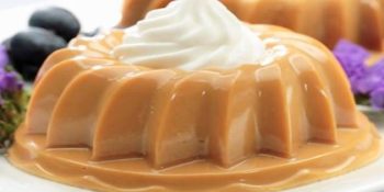 Prove essa gelatina de doce de leite que é a melhor sobremesa