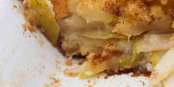 Faça uma receita de torta alemã de maçã e se apaixone