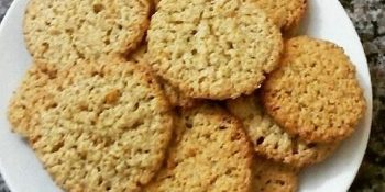 Vamos de receita amiga da saúde! Biscoito de aveia low carb