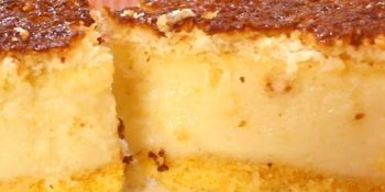 O Café da Manhã do Dia das Mães precisa deste bolo de fubá com queijo