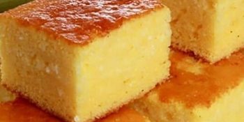 Receita de bolo de fubá do interior faz sucesso por ser fofinho