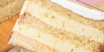 Receita de bolo gelado de limão orgulho da família