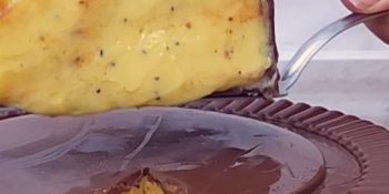 Mate a vontade de comer doce com o incrível bombom aberto de maracujá