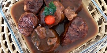 Filé mignon suíno com molho de vinho para fazer em momentos especiais