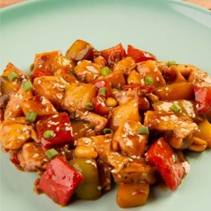 frango xadrez da Palmirinha Ana Maria bem saboroso agridoce