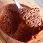mousse de chocolate aerado que é simples demais