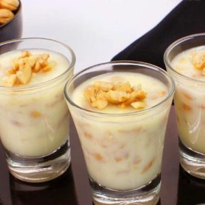 mousse de maracujá com castanha mais cremoso liquidificador