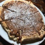 pizza nutella com massa grossa