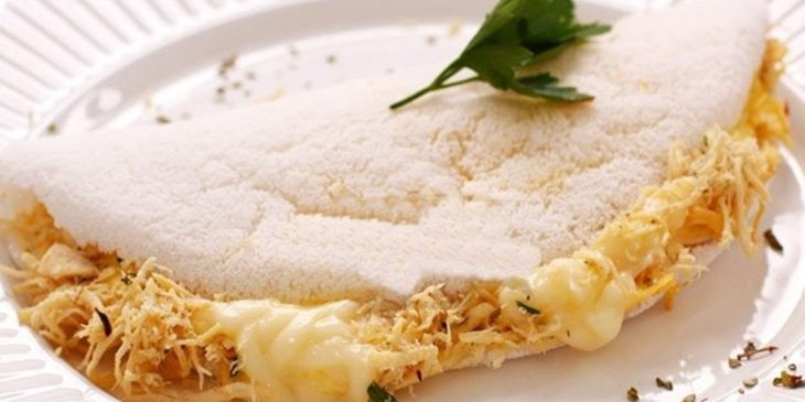 receitas com goma de tapioca