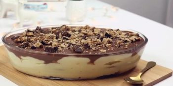 Essa receita de sobremesa com bis é para hoje