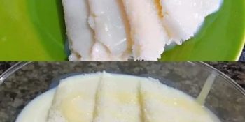 Tapioca com leite de coco