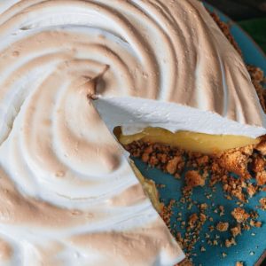 Torta de Limão com Merengue caseiro ana maria