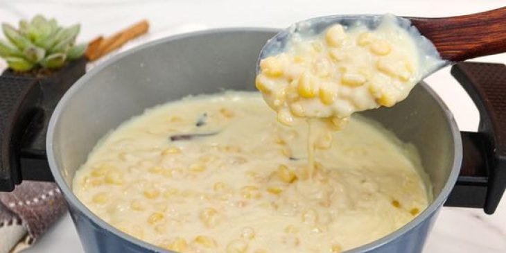 mungunzá cremoso receita