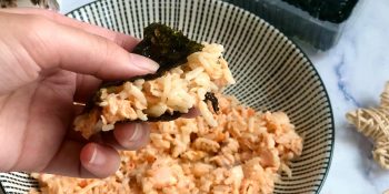 Foi viral: arroz com salmão do tiktok com receita fácil