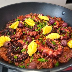 arroz de polvo para dia dos namorados simples fácil