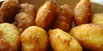 O bolinho de milho verde na airfryer é para hoje, ok?