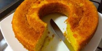 Receita de bolo caipira que tem um cheiro bom demais