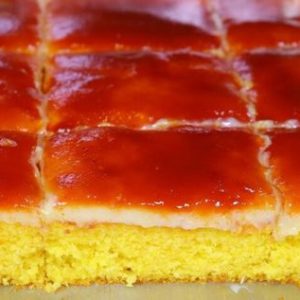 bolo de fubá Romeu e Julieta prático demais