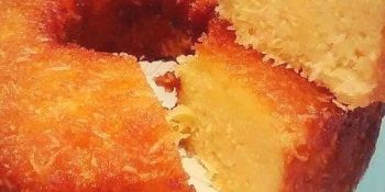 Esse de bolo de mandioca de São João é o melhor do mundo mesmo
