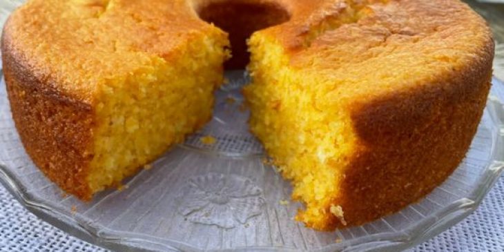 bolo de milho de 2kg simples fácil tudo gostoso