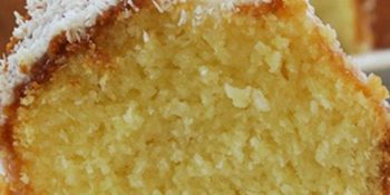 Esse bolo moça de coco é fácil de fazer, tente e acerte!