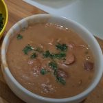 caldo de feijão batido no liquidificador é a melhor receita