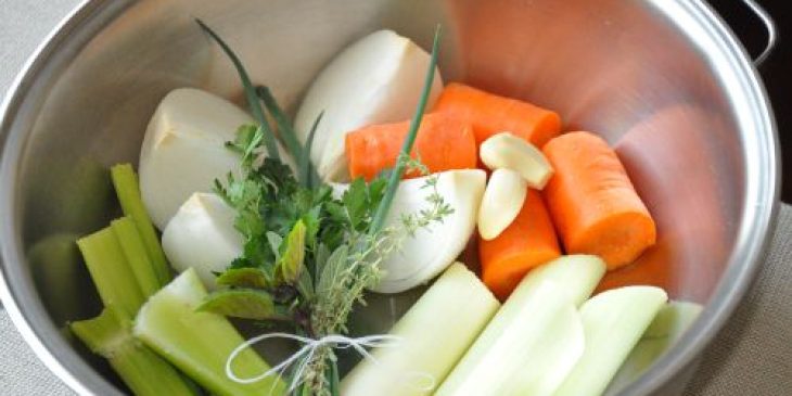 caldo de legumes para risoto é a receita