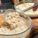 canjica com gosto de sabão