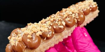 Receita de churros recheado com chocolate para fazer em casa