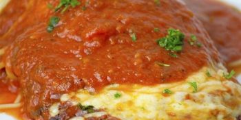 File mignon à parmegiana com receita de chefe para dar orgulho de fazer