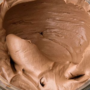 glacê de chocolate Ana Maria gostoso