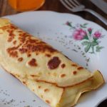panqueca de charque tem bastante queijo