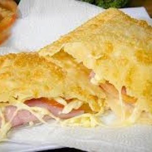 pastel de feira de presunto receita fácil crocante