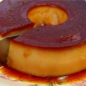 pudim de pão da vovó tudo gostoso moda antiga