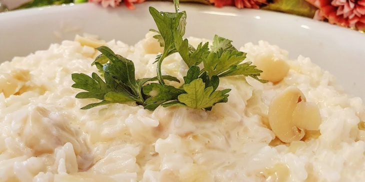 receita de arroz a piamontese