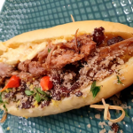 sanduíche com farofa receita