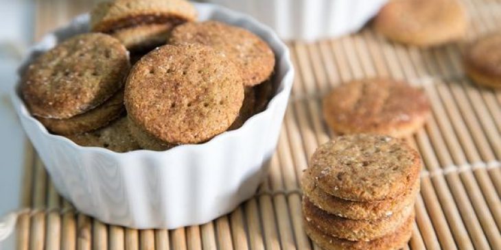 Biscoito de mamão tudo gostoso