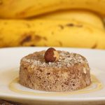 bolinho de banana no micro-ondas tudo gostoso