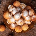 bolinho de chuva canela e açúcar simples