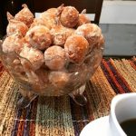 bolinho de chuva com canela tudo gostoso