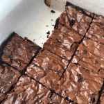Brownie sem manteiga com farinha de aveia