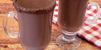 Chocolate quente com nata