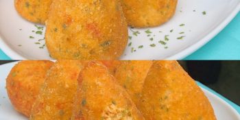 Como fazer coxinha cremosa sem massa que é a melhor receita
