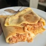 crepioca com 1 ovo tudo gostoso