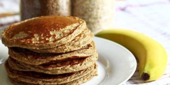 Crepioca de banana e aveia